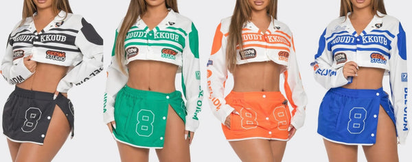 Two piece motorcycle jacket